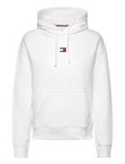 Tjw Bxy Badge Hoodie Tops Sweat-shirts & Hoodies Hoodies White Tommy J...