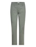 Thareza - Trousers Bottoms Trousers Chinos Khaki Green Claire Woman