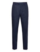 Grant Super Linen Pants Designers Trousers Formal Navy J. Lindeberg