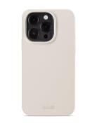 Silic Case Iph 15 Pro Mobiltilbehør-covers Ph Cases Cream Holdit