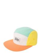 Block Orange/Green 5-Panel Accessories Headwear Caps Multi/patterned L...