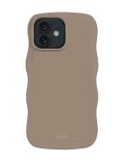 Wavy Case Iph 12/12 Pro Mobiltilbehør-covers Ph Cases Brown Holdit