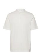 Samac Hz Polo 15238 Designers Polos Short-sleeved White Samsøe Samsøe