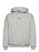 Daily Over D Hoodie Designers Sweat-shirts & Hoodies Hoodies Grey HAN ...