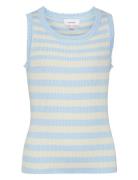 Vmfiji Sl U-Neck Top Ga Girl Tops T-shirts Sleeveless Blue Vero Moda G...