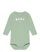 Nbnhibaby Ls Body Bodies Long-sleeved Green Name It