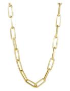 Carrie Large Necklace Gold Accessories Jewellery Necklaces Chain Neckl...