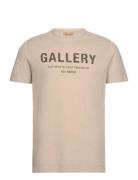 Mmgjack Tee Tops T-shirts Short-sleeved Beige Mos Mosh Gallery