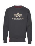 Basic Sweater Designers Sweat-shirts & Hoodies Sweat-shirts Blue Alpha...