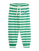 Stripe Yd Trousers Bottoms Sweatpants Green Mini Rodini