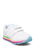 New Balance 574 Kids Hook & Loop Sport Sneakers Low-top Sneakers White...