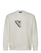 Sweatshirt Tops Sweat-shirts & Hoodies Sweat-shirts Cream Emporio Arma...