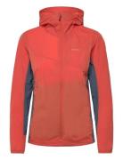 Rabot Lt Windbreaker W Jacket Outerwear Sport Jackets Orange Bergans