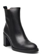 Marlene Shoes Boots Ankle Boots Ankle Boots With Heel Black Wonders