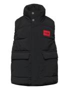 Puffer Jacket Sleeveless Fôret Vest Black Hugo Kids