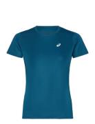 Core Ss Top Sport T-shirts & Tops Short-sleeved Blue Asics