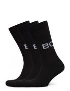 Core Crew Polyamide Sock 3P Lingerie Socks Regular Socks Black Björn B...