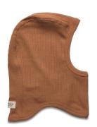 Balaclava Accessories Headwear Balaclava Brown MarMar Copenhagen