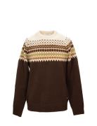 Sarek Sweater Tops Knitwear Long Sleeve Knitted Polos Brown Sätila Of ...