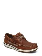 Triton Three Eye Fgl Båtsko Sko Brown Sebago