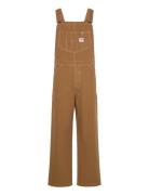 Lee Bib Bottoms Jeans Relaxed Brown Lee Jeans