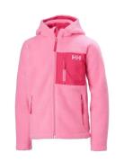 Jr Champ Pile Jacket Outerwear Fleece Outerwear Fleece Jackets Pink He...