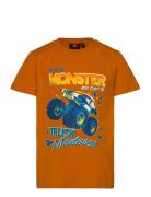 Lwtano 611 - T-Shirt S/S Tops T-shirts Short-sleeved Orange LEGO Kidsw...