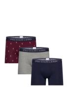 Stretch Cotton Boxer Brief 3-Pack Boksershorts Navy Polo Ralph Lauren ...