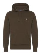 Loopback Fleece Hoodie Tops Sweat-shirts & Hoodies Hoodies Brown Polo ...