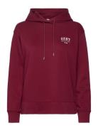 Small Graphic Hoodie Tops Sweat-shirts & Hoodies Hoodies Red GANT