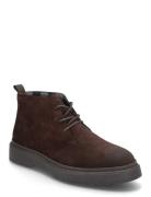 Ellis Marstrand Semskede Boots Snøresko Brown Marstrand