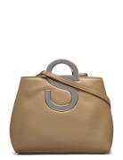 Sgicon, 2087 Mini Tote Bags Crossbody Bags Beige STINE GOYA