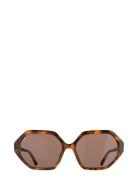 Grace Tortoise Brown Solbriller Brown Corlin Eyewear