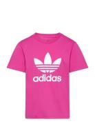 Trefoil Tee Sport T-shirts Short-sleeved Pink Adidas Originals