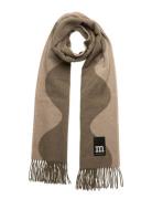 Ovlin Lokki Accessories Scarves Winter Scarves Beige Marimekko