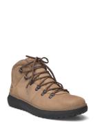 Hudson Road Mid Lace Up Waterproof Chukka Boot Medium Beige Nubuck Stø...