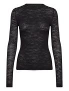 Rodebjer Henna Tops T-shirts & Tops Long-sleeved Black RODEBJER