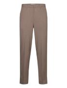 Relaxed Fit Formal Pants Bottoms Trousers Formal Brown Lindbergh