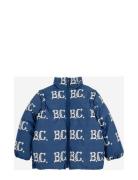 B.c Vintage All Over Padded Anorak Fôret Jakke Navy Bobo Choses