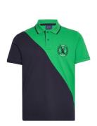 Sail Diagonal Ss Pique Tops Polos Short-sleeved Green GANT