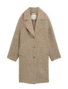 Loose Coat Frakk Jakke Beige Tom Tailor