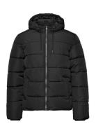 Onsmelvin Life Hood Puffer Jacket Otw Vd Fôret Jakke Black ONLY & SONS