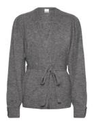 Ihkamara Ca12 Tops Knitwear Cardigans Grey ICHI