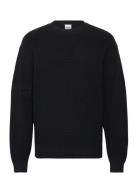 Band Knit Sweater Designers Knitwear Round Necks Black Daily Paper