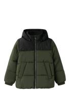 Nkmmorning Puffer Jacket Tb Fôret Jakke Khaki Green Name It