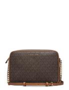 Lg Ew Crossbody Bags Crossbody Bags Brown Michael Kors