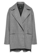 Onlnancy Life Loose Coat Cs Otw Tynn Kåpe Grey ONLY