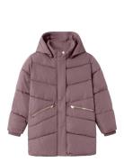 Nkfmemo Jacket Long Tb Noos Fôret Jakke Purple Name It