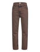 Organic Junior Jeans, Regular Fit Bottoms Jeans Regular Jeans Brown Co...