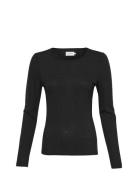 Mschnesmina Top Tops T-shirts & Tops Long-sleeved Black MSCH Copenhage...